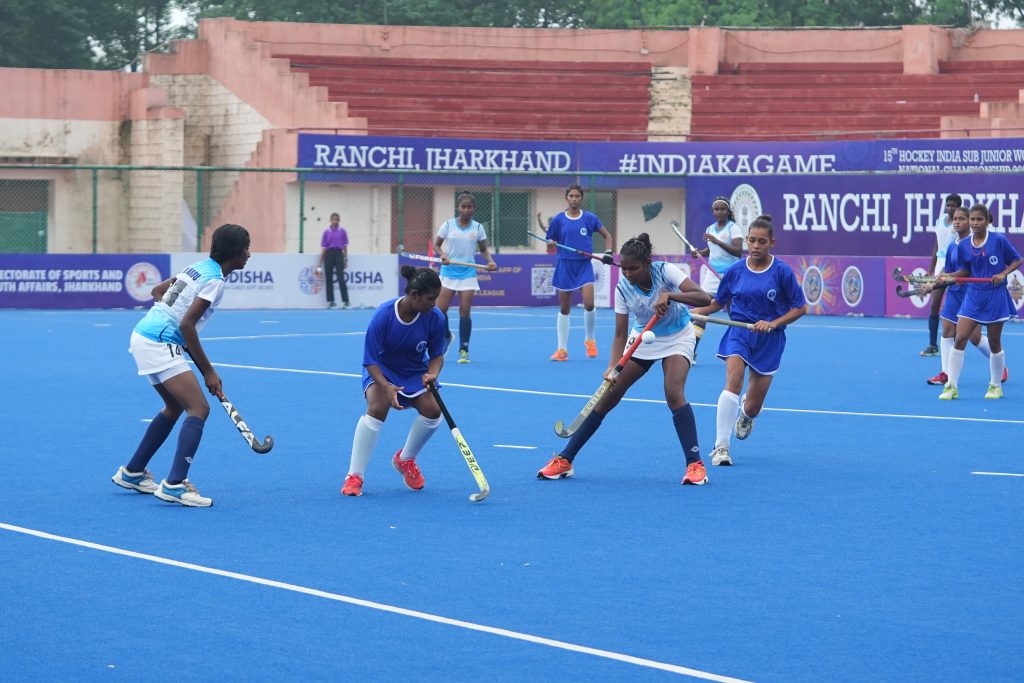 India: Day-5 Results: 15th Hockey India Sub Junior Women National Championship 2025 4 Hockey Unit of Tamil Nadu vs Hockey Bengal - India: Day-5 Results: 15th Hockey India Sub Junior Women National Championship 2025 - ~ Hockey Mizoram defeats Hockey Association of Bihar, 11-0 in Division ‘A’ ~