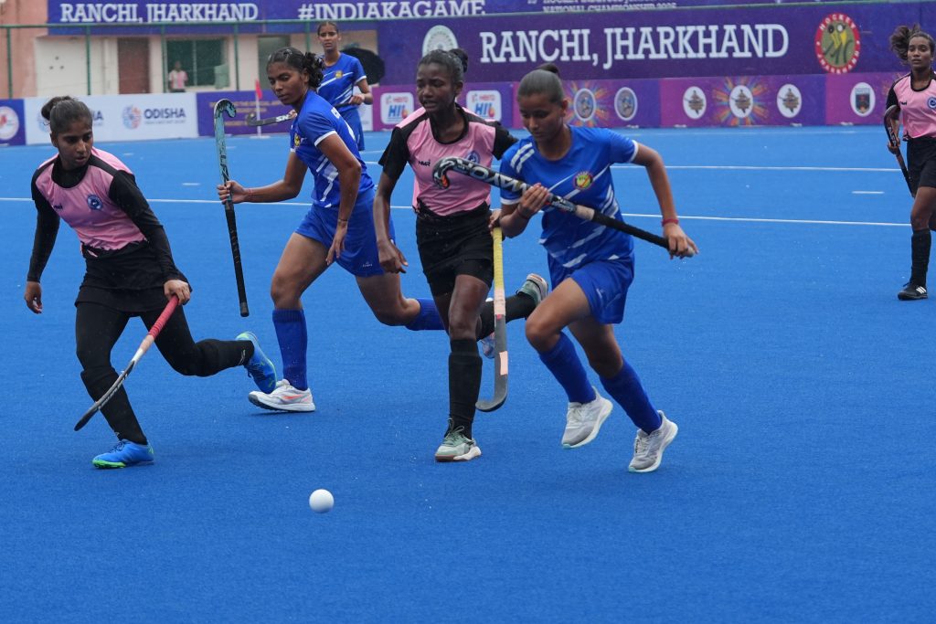 India: Day-5 Results: 15th Hockey India Sub Junior Women National Championship 2025 2 SSP07735 - India: Day-5 Results: 15th Hockey India Sub Junior Women National Championship 2025 - ~ Hockey Mizoram defeats Hockey Association of Bihar, 11-0 in Division ‘A’ ~